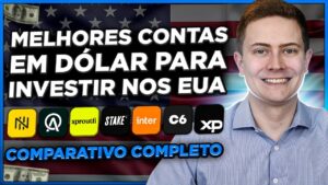 MELHOR CONTA PARA INVESTIR EM DÓLAR NOS EUA: Nomad, Avenue, Sproutfi, Stake, Inter, C6 ou XP?