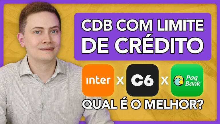 CDB QUE AUMENTA LIMITE DO CARTÃO DE CRÉDITO! Inter X C6Bank X PagBank: qual é o melhor?