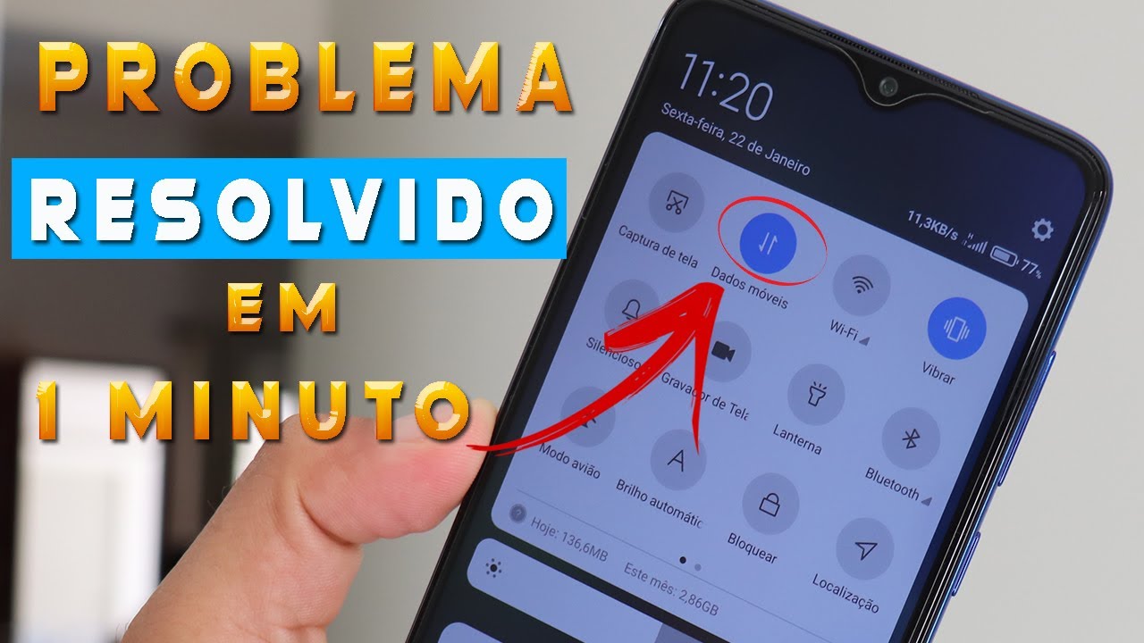 4G do celular da xiaomi ficou lenta ou não funciona? Como resolver esse problema fácil