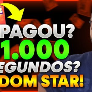 WISDOM STAR PAGA DE VERDADE? SAQUEI R$1.000 REAIS EM 30 SEGUNDOS NO WISDOM STAR? WISDOM STAR PAGA?