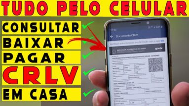 Como consultar baixar e pagar o boleto do IPVA do carro ou moto pelo celular - CRLV 2021