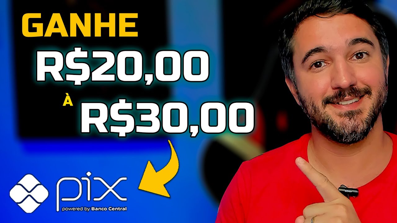 Ganhe de R$20,00 à R$30,00 Por Dia Via Pix - Como Ganhar Dinheiro Na Internet