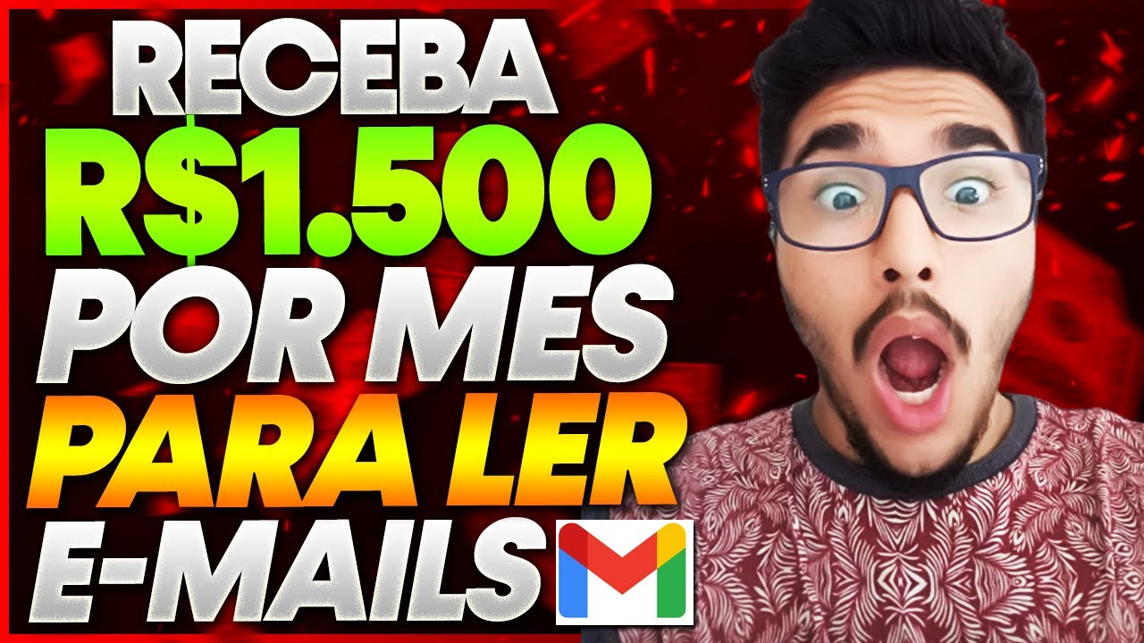 🤑Ganhe R$50,00 Reais TODOS OS DIAS Lendo e-mails | Trabalho Home Office 2023