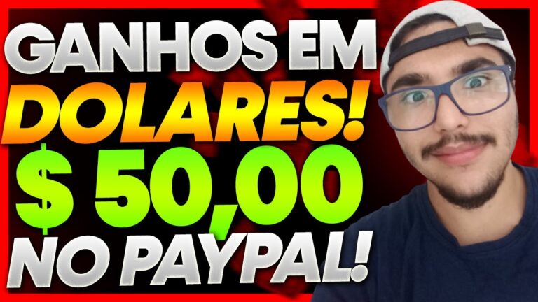 (GANHE ATÉ $50,00 DOLAR) APP PAGA EM DOLAR PARA CUMPRIR MISSÕES - APLICATIVO PARA GANHAR DINHEIRO