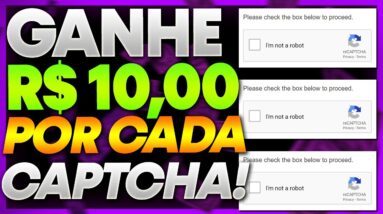 🤑 GANHE R$10,00 a CADA CAPTCHAS DIGITADO [paga na HORA via PIX] APP Para GANHAR DINHEIRO em CASA