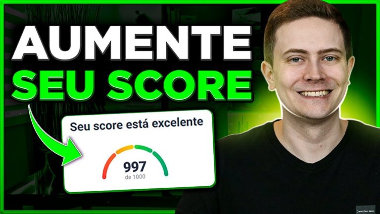 ✅ 5 DICAS PARA AUMENTAR O SCORE DE CRÉDITO (de forma simples, rápida e gratuita)!