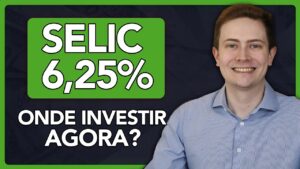 SELIC SUBIU PARA 6,25%! Veja onde investir o seu dinheiro para ganhar da Inflação!