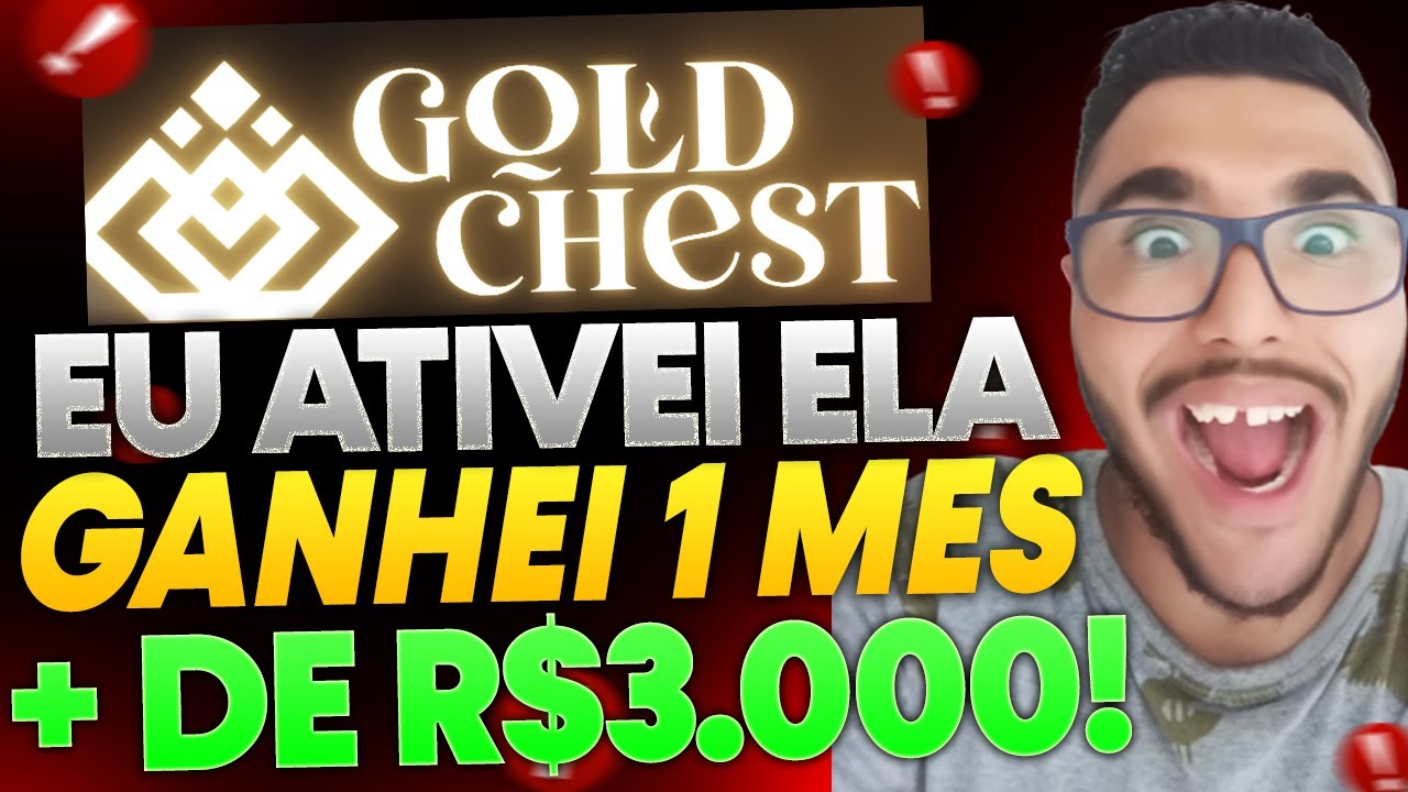 🤑GANHEI R$3.951 em 30 DIAS COM A FERRAMENTA GOLD CHEST! GOLD CHEST FUNCIONA! GOLD CHEST VALE A PENA!