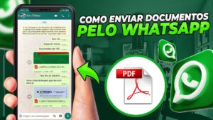 Como enviar um documento ou arquivo PDF pelo WhatsApp (pelo celular)