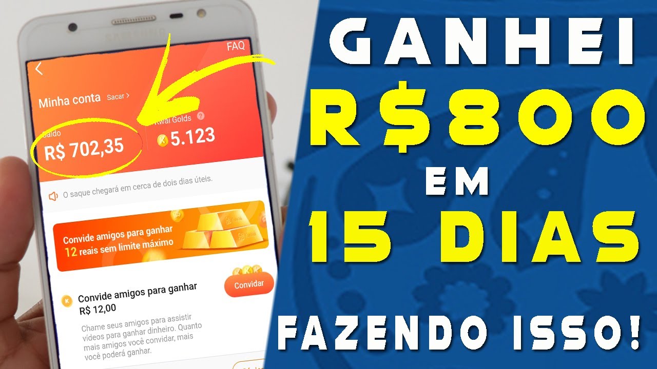 Como ganhar dinheiro no Kwai mais rápido rápido/ Kwai bonus páscoa