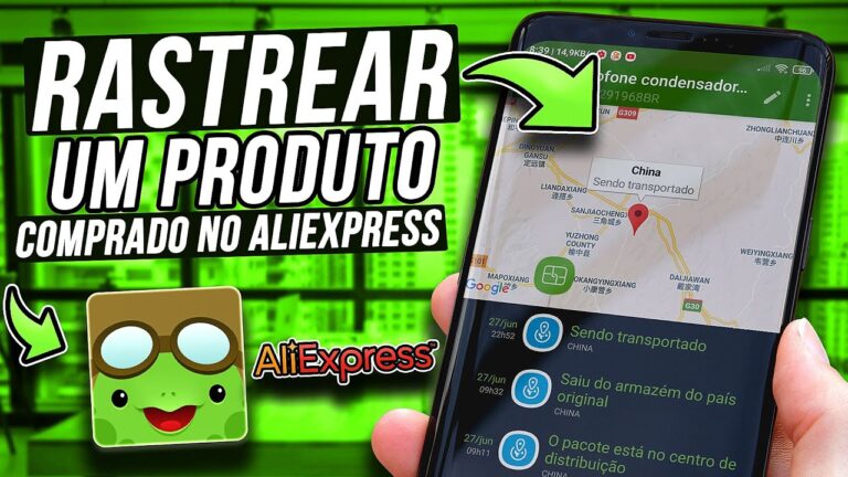 Como rastrear um produto comprado na loja do aliexpress pelo celular