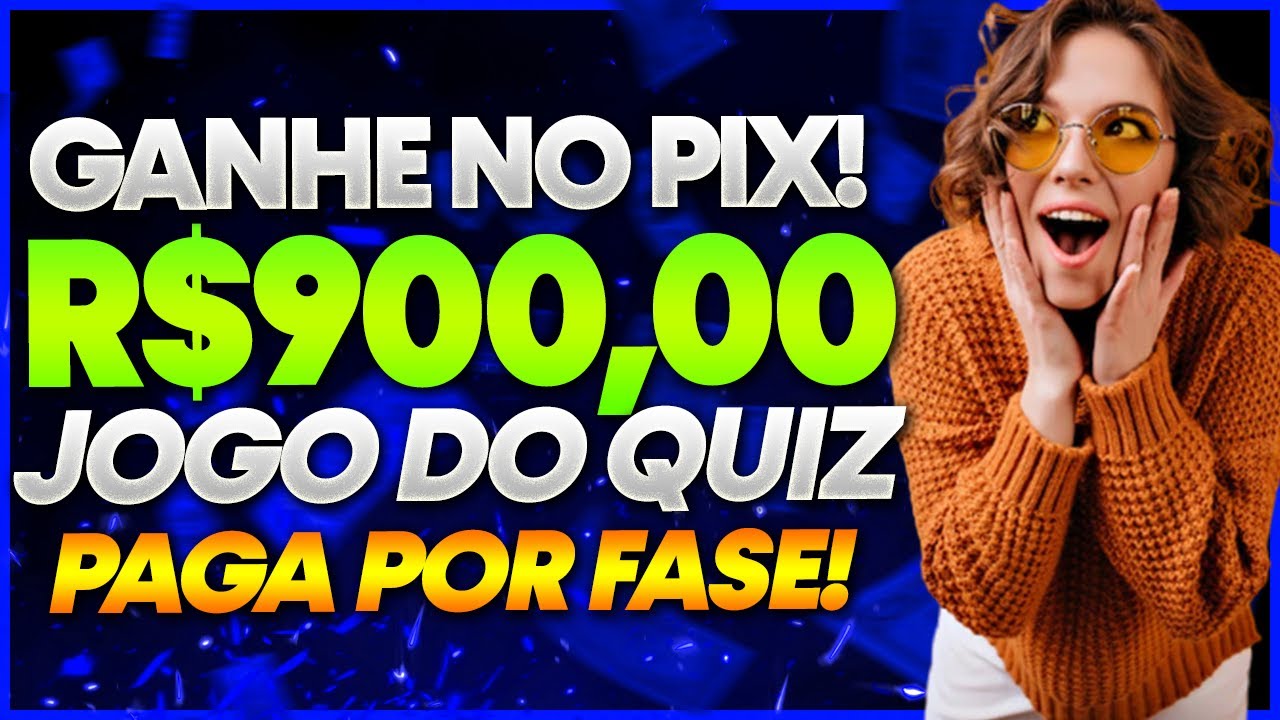 ⚡NOVO Jogo de Quiz PAGANDO Dinheiro de VERDADE no PIX | JOGOS QUE PAGAM DINHEIRO DE VERDADE EM 2023