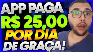 NOVO APP PAGANDO R$25,00 REAIS NO PIX PARA FAZER MISSÕES! APLICATIVO PARA GANHAR DINHEIRO VIA PIX