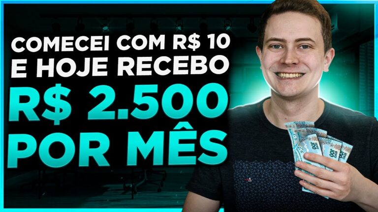 RECEBA 2.500 REAIS POR MÊS NA SUA CONTA! Comece hoje com apenas 10 reais