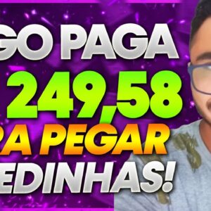 🤑JOGOS QUE PAGAM DINHEIRO DE VERDADE | JOGO PAGANDO R$ 249,58 PARA COLETAR MOEDAS | JOGOS PAGANDO
