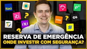 ONDE INVESTIR A RESERVA DE EMERGÊNCIA COM SEGURANÇA? Tesouro Selic, Nubank, ITI, Fundos, CDB???