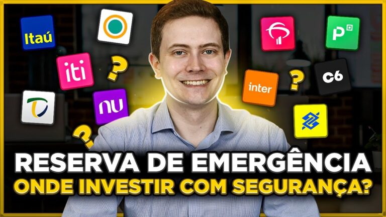 ONDE INVESTIR A RESERVA DE EMERGÊNCIA COM SEGURANÇA? Tesouro Selic, Nubank, ITI, Fundos, CDB???