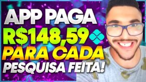 GANHE R$148,59 POR DIA RESPONDENDO PESQUISAS E FAZENDO TAREFAS | APLICATIVO PARA GANHAR DINHEIRO