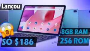 LANÇOU! SÓ $186,00 Melhor Tablet PC Custo benefício 8GB RAM 256 ROM BATERIA 7680MAH-Tab 16 Blackview