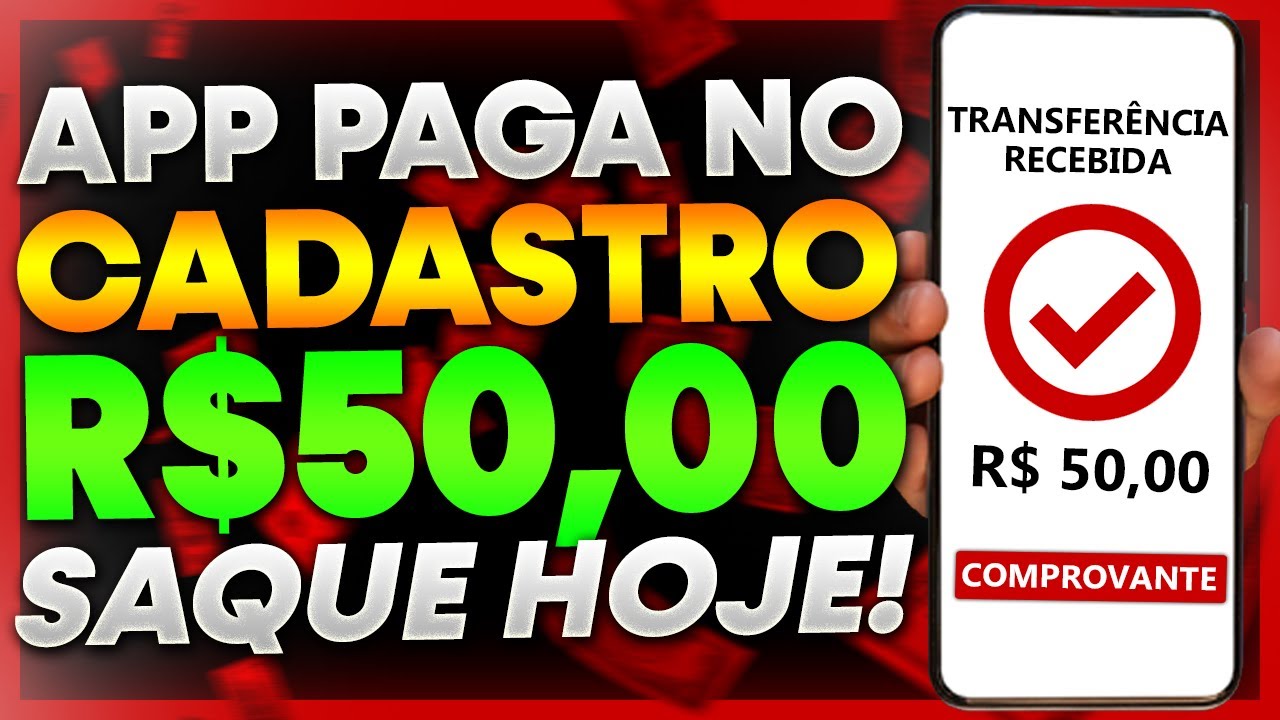 🤑( R$50,00 )ESSE APP ESTÁ FAZENDO PIX GRATIS NO CADASTRO - APLICATIVO PARA GANHAR DINHEIRO VIA PIX