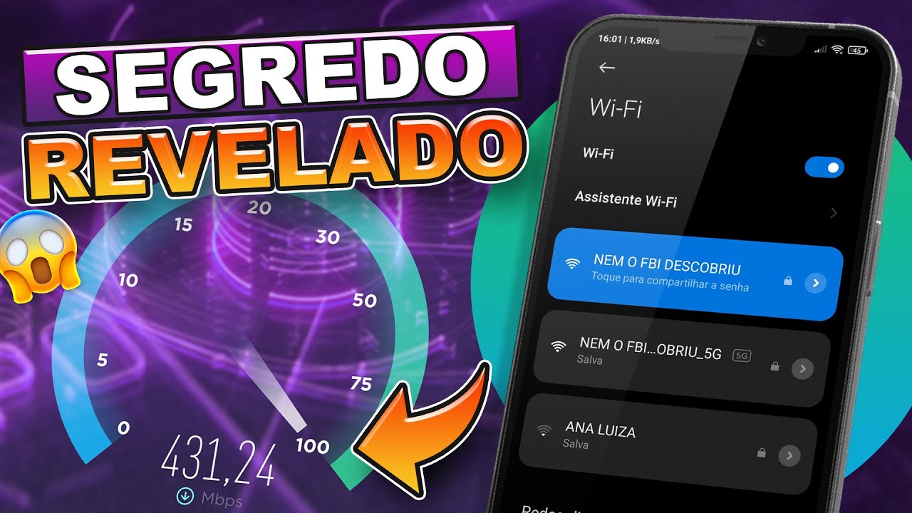 ERA SÓ TER FEITO ISSO! Como DEIXAR a INTERNET WI-FI MAIS RÁPIDA no CELULAR ANDROID