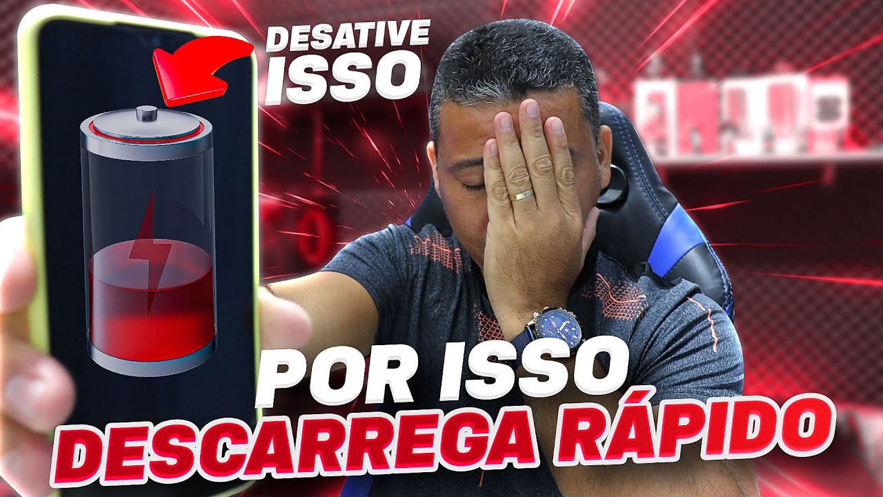 DESATIVE AGORA! Essas 2 funções está acabanco com bateria do seu celular (bateria descarregando)