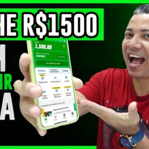 LANÇOU! NOVO Aplicativo Paga até R$1500,00 no PIX por MÊS (SEM INVESTIR NADA) Ganhar Dinheiro Online
