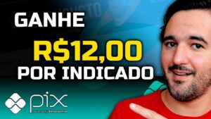 GANHE R$12,00 POR INDICADO - COMO GANHAR DINHEIRO NA INTERNET