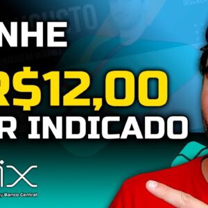 GANHE R$12,00 POR INDICADO - COMO GANHAR DINHEIRO NA INTERNET