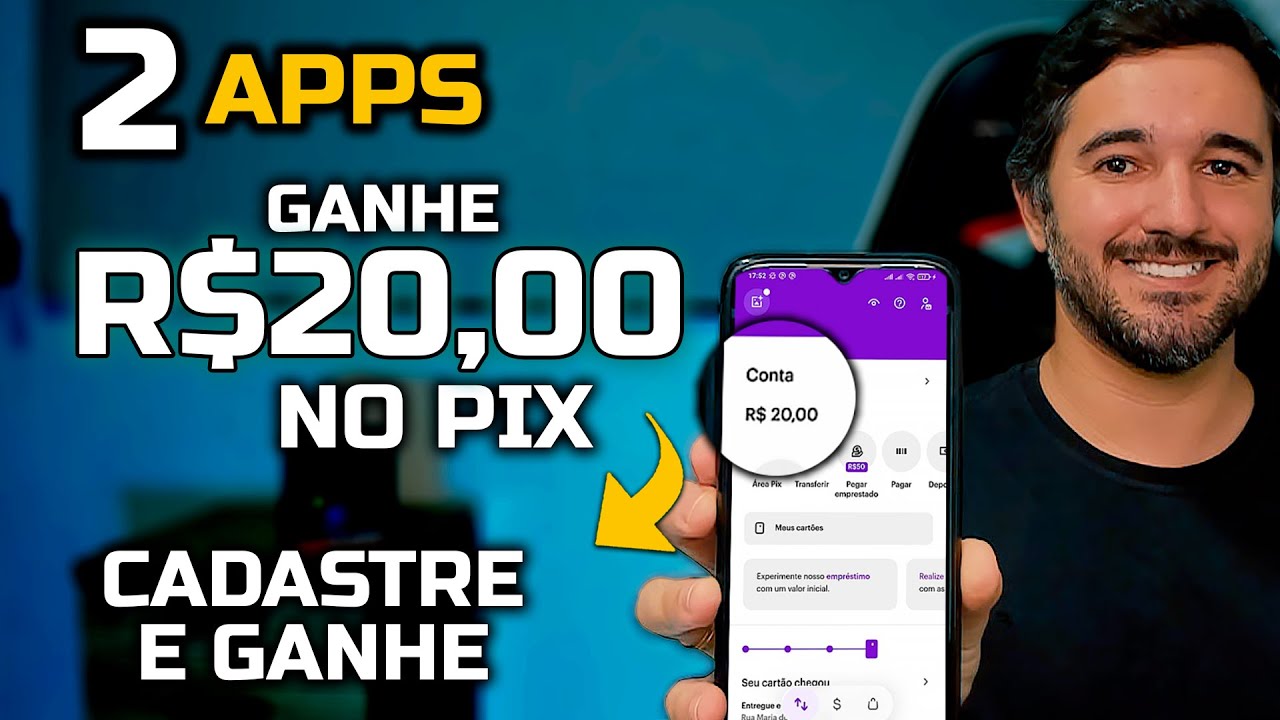 GANHE R$20,00 AGORA VIA PIX - EM 5 MINUTOS