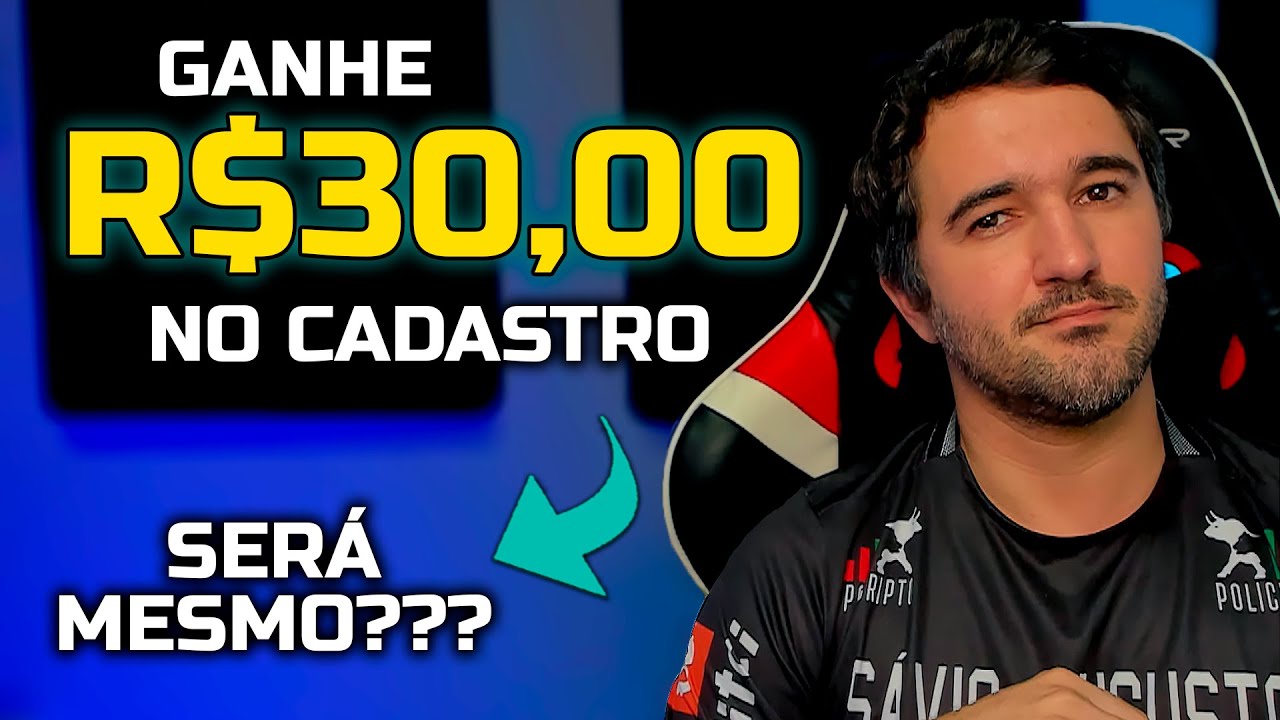 GANHE R$30,00 NO CADASTRO VIA PIX - PAGA MESMO?