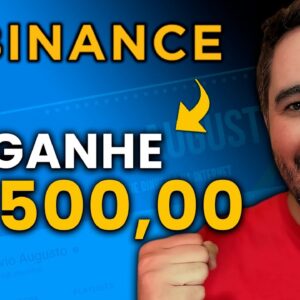 Ganhe R$500,00 Com a Binance - Como Ganhar Dinheiro Na Internet!