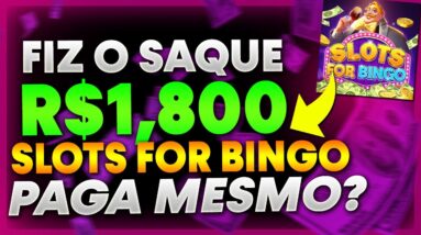 Slot For Bingo Paga MESMO EM 2023 ou é PEGADINHA? SAQUEI R$ 1.800 no Slots For Bingo?
