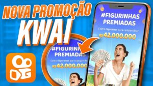 VAZOU! Como GANHAR DINHEIRO no KWAI na NOVA PROMOÇÃO FIGURINHAS PREMIADAS?#FigurinhasPremiadas