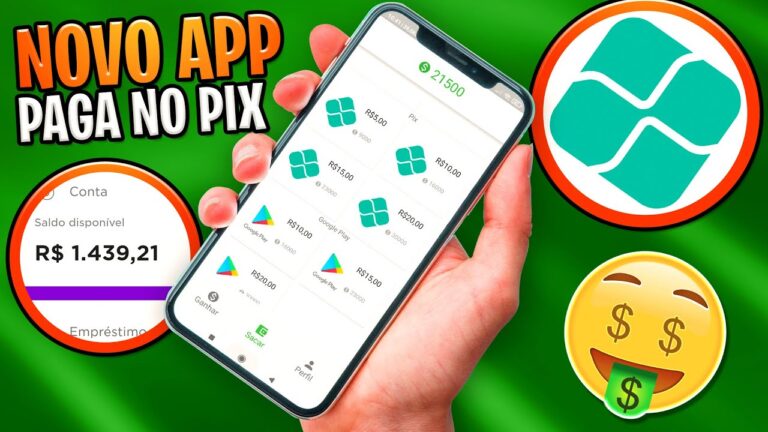 VAZOU! NOVO Aplicativo Pagando R$50,00 no PIX por semana (Ganhar Dinheiro Online em casa)