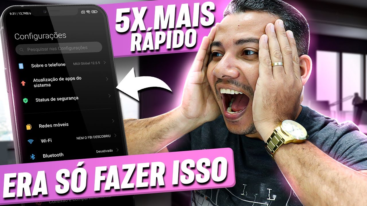 “SENSACIONAL! Como deixar o CELULAR ANDROID até 5X mais RÁPIDO/SEM TRAVAR 2022 ”