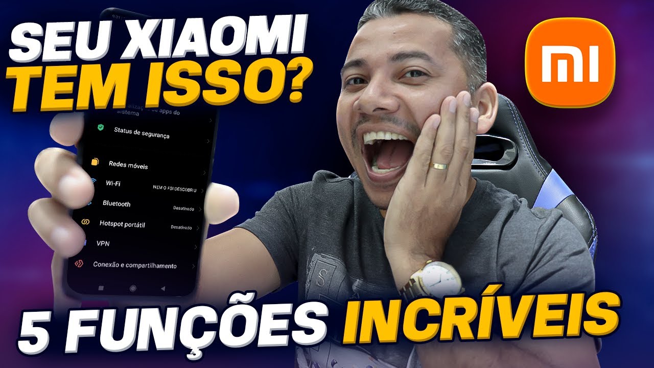 SENSACIONAL! 5 FUNÇÕES INCRÍVEIS QUE TODO CELULAR XIAOMI TEM E VOCÊ NÃO USA (Essas são as melhores)