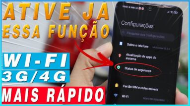 COMO DEIXAR INTERNET WIFI 3G 4G 100% MAIS RÁPIDO NO CELULAR EM APENAS 1 MINUTO