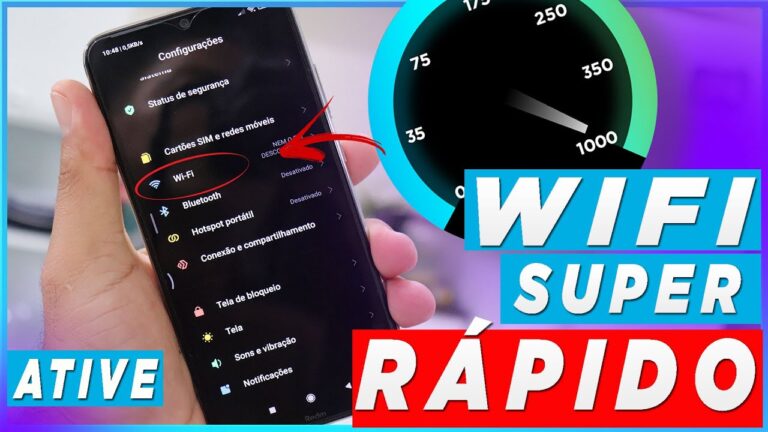 SENSACIONAL! COMO DEIXAR O WIFI MAIS RÁPIDO NO CELULAR / 20X MAIS VELOCIDADE na sua INTERNET!