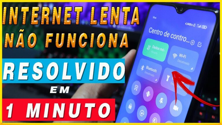 INTERNET 3G 4G do celular Xiaomi está lento e não funciona? Como resolver esse problema fácil
