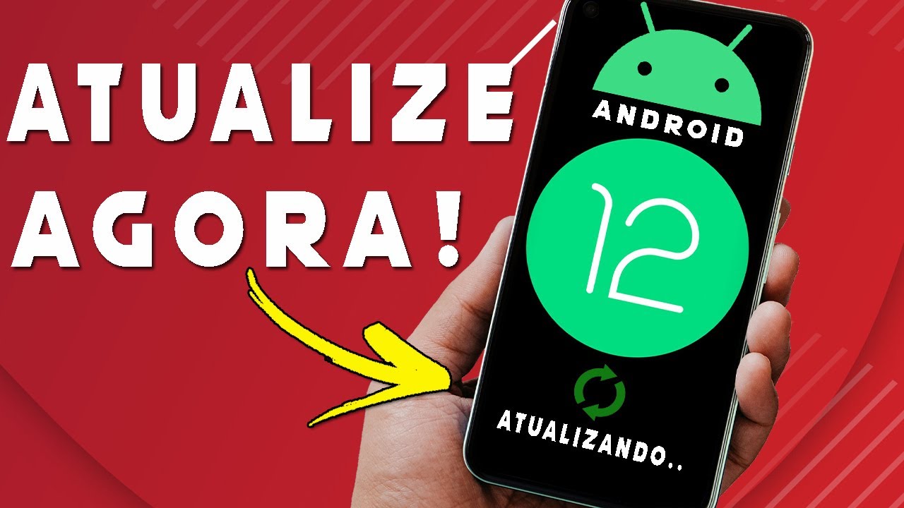 CHEGOU AÍ? Como atualizar o Celular Android para uma versão mais recente (Android 12)