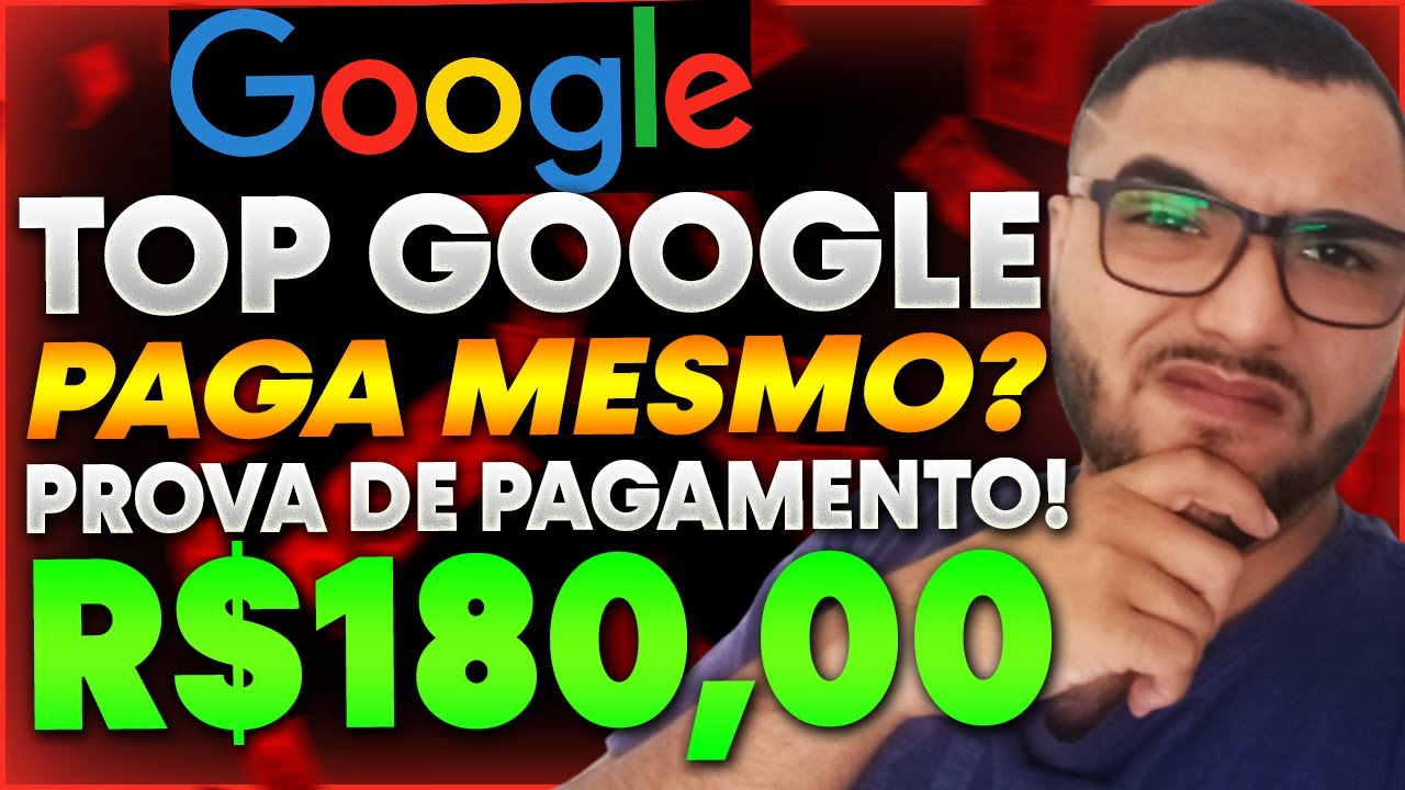 ✅Top Google PAGA MESMO? GANHEI R$181,00 no APP Top Google! Top Google Funciona? Top Google Paga?