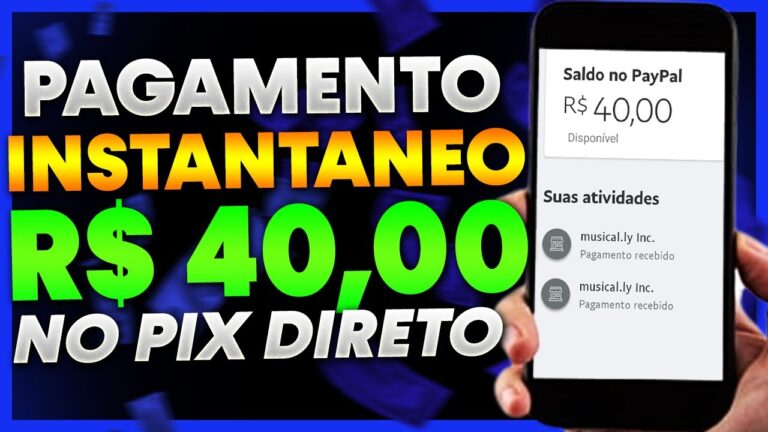 [APP PAGANDO NO INSTANTANEO] SAQUE R$ 10,00 por SEMANA no PIX! APLICATIVO PARA GANHAR DINHEIRO PIX