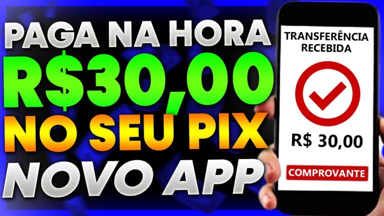APLICATIVO PARA GANHAR DINHEIRO VIA PIX GRATIS - SAQUE R$30,00 COM ESSE NOVO APP - COMEÇE HOJE
