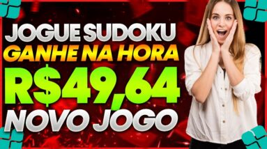 ✅Novo Sudoku Pagando! GANHE R$49,64 TODA HORA JOGANDO SUDOKU - JOGOS QUE PAGAM DINHEIRO DE VERDADE