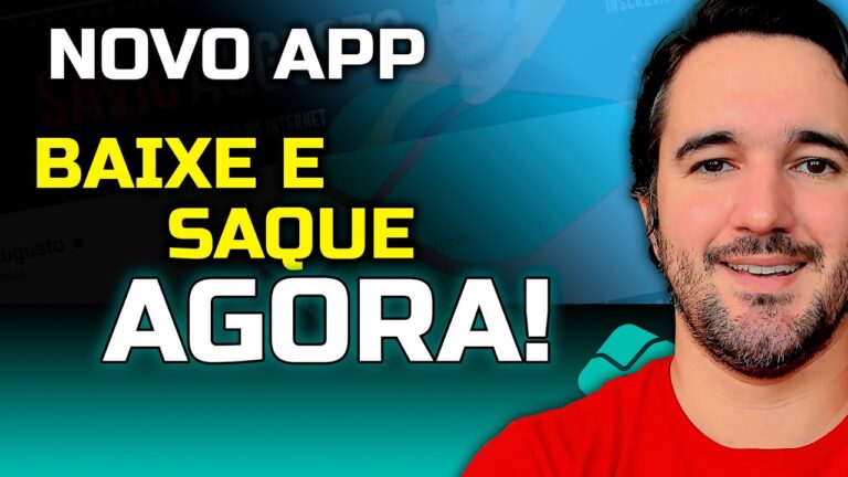Novo App - Baixe e Saque Agora - Sem Investir!