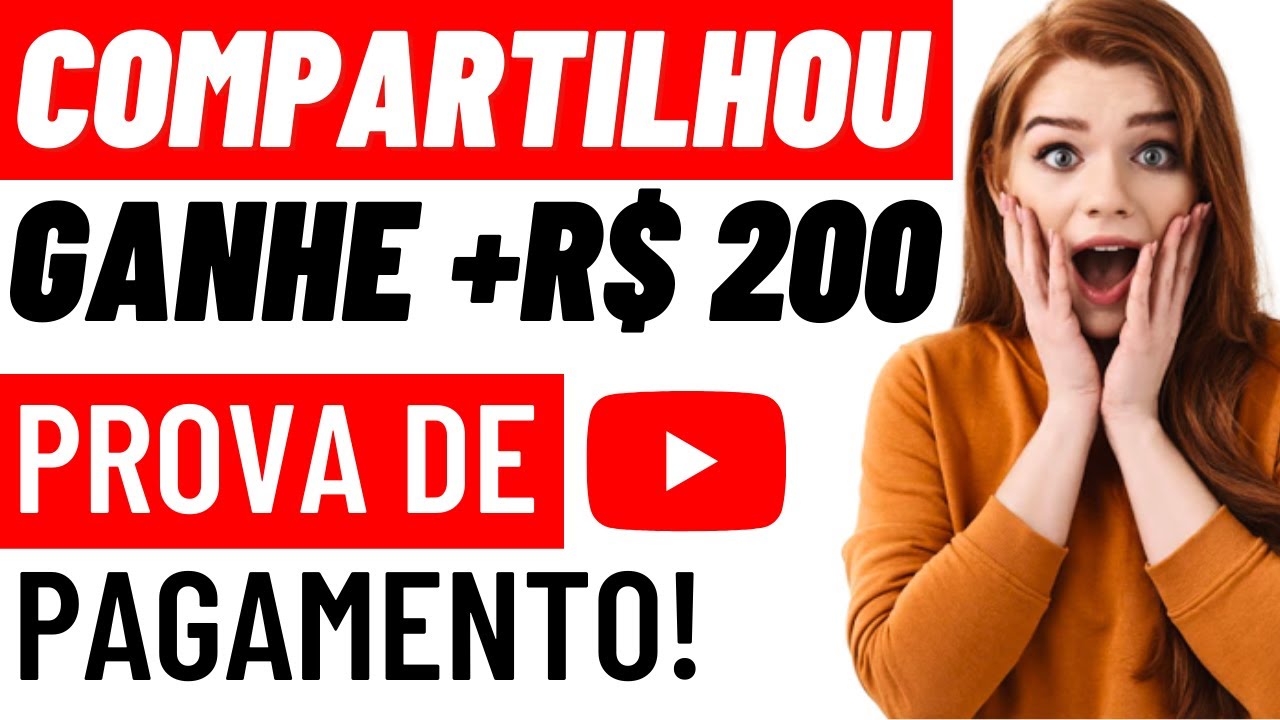 GANHE R$163.58 IMEDIATAMENTE NO PIX COMPARTILHANDO LINKS NO YOUTUBE (Como Ganhar Dinheiro Online)