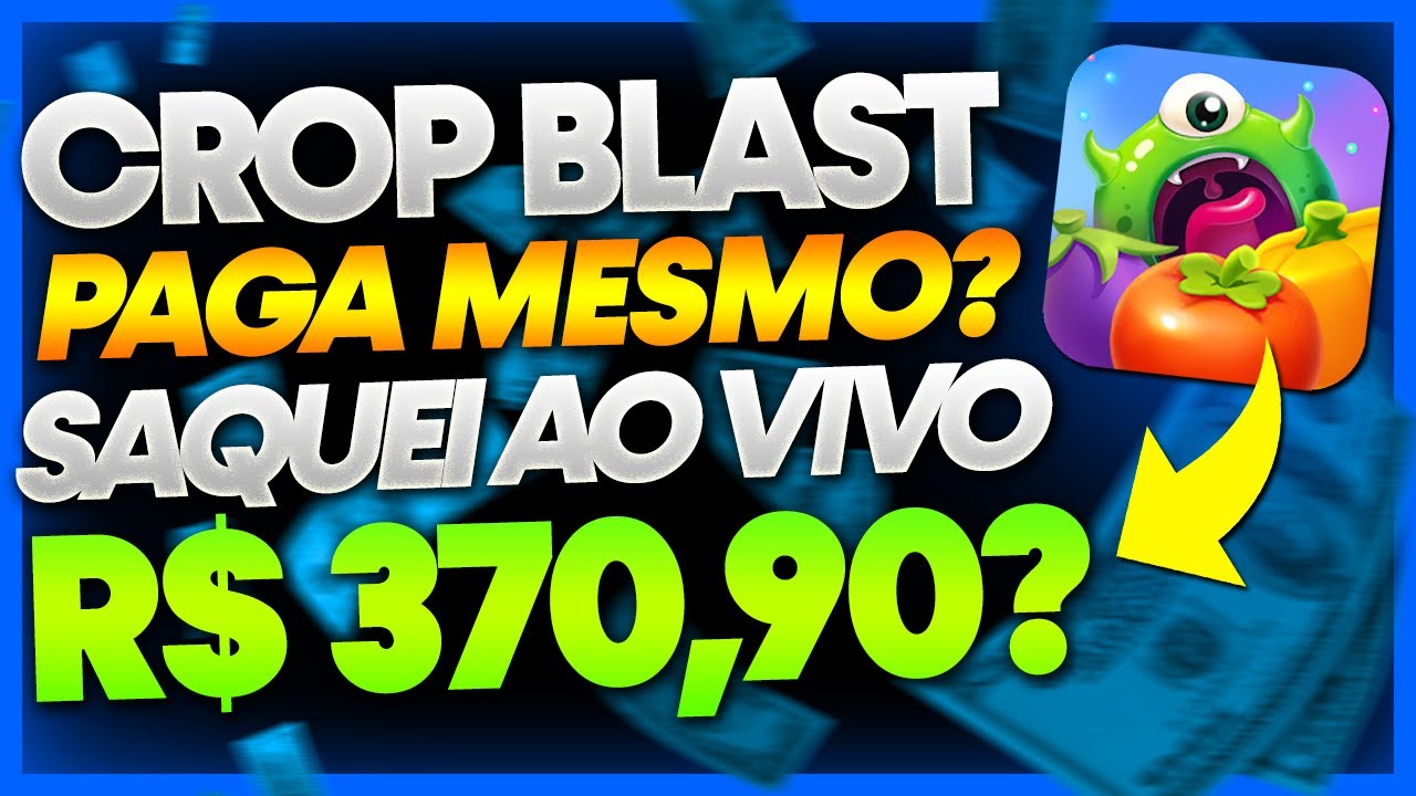 APP Crop Blast REALMENTE PAGA EM 2023? Como SACAR no APP Crop Blast? APP PARA GANHAR DINHEIRO