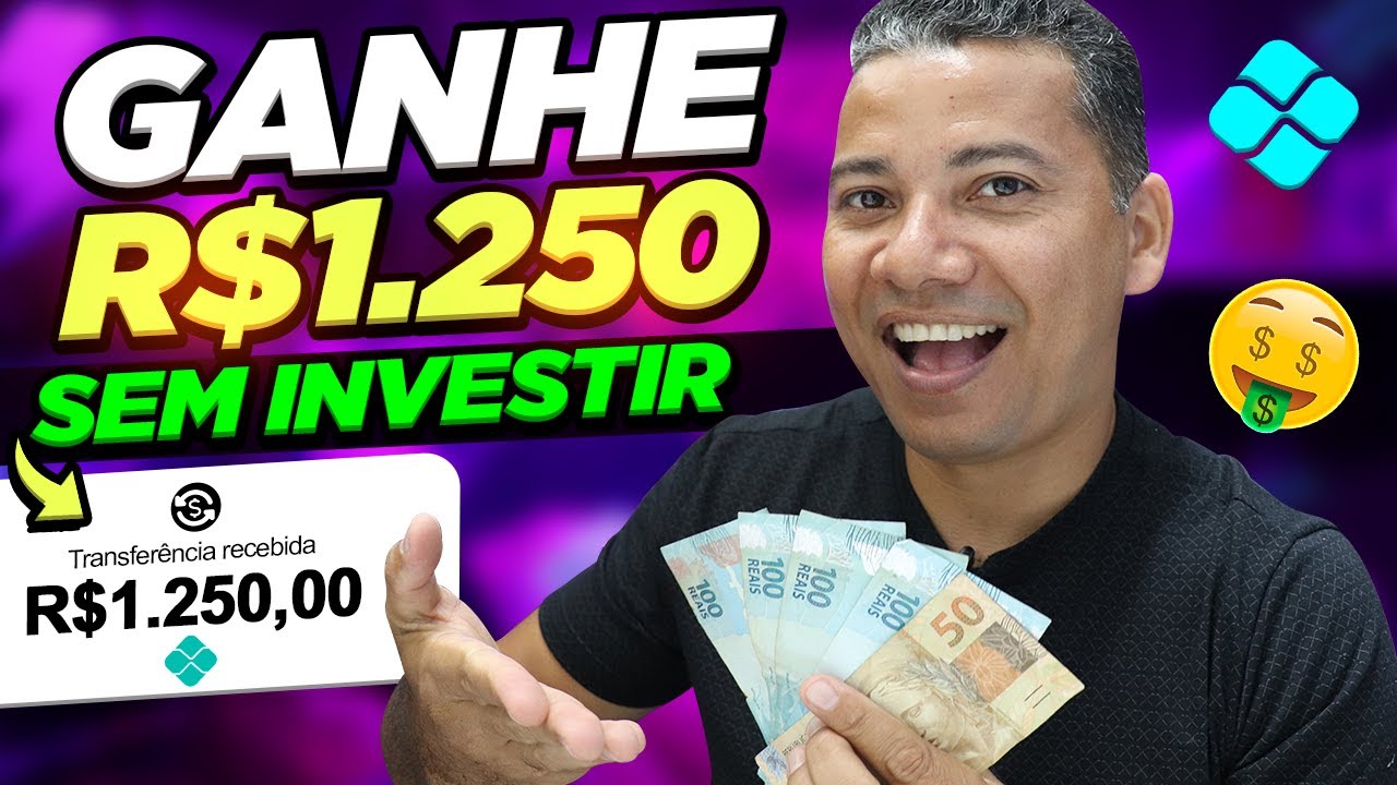 SEJA RÁPIDO! COMO GANHAR R$1250 REAIS DE RENDA EXTRA EM CASA (sem precisar investir nada)