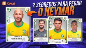 😱AQUI ESTÁ O SEGREDO! COMO PEGAR A FIGURINHA DO NEYMAR JR NO KWAI- Conseguir todas as figurinhas